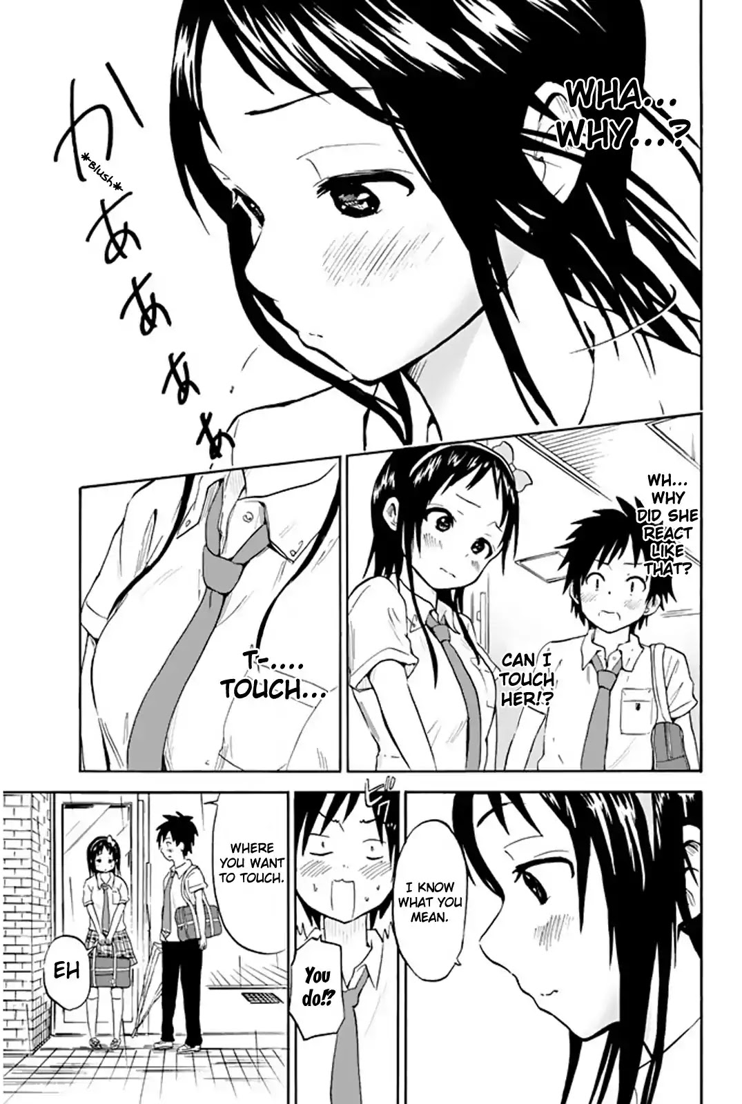 Slime-san to Yuusha Kenkyuubu Chapter 8 page 9 - Chapter 8: A boy and a girl getting wet in the rain