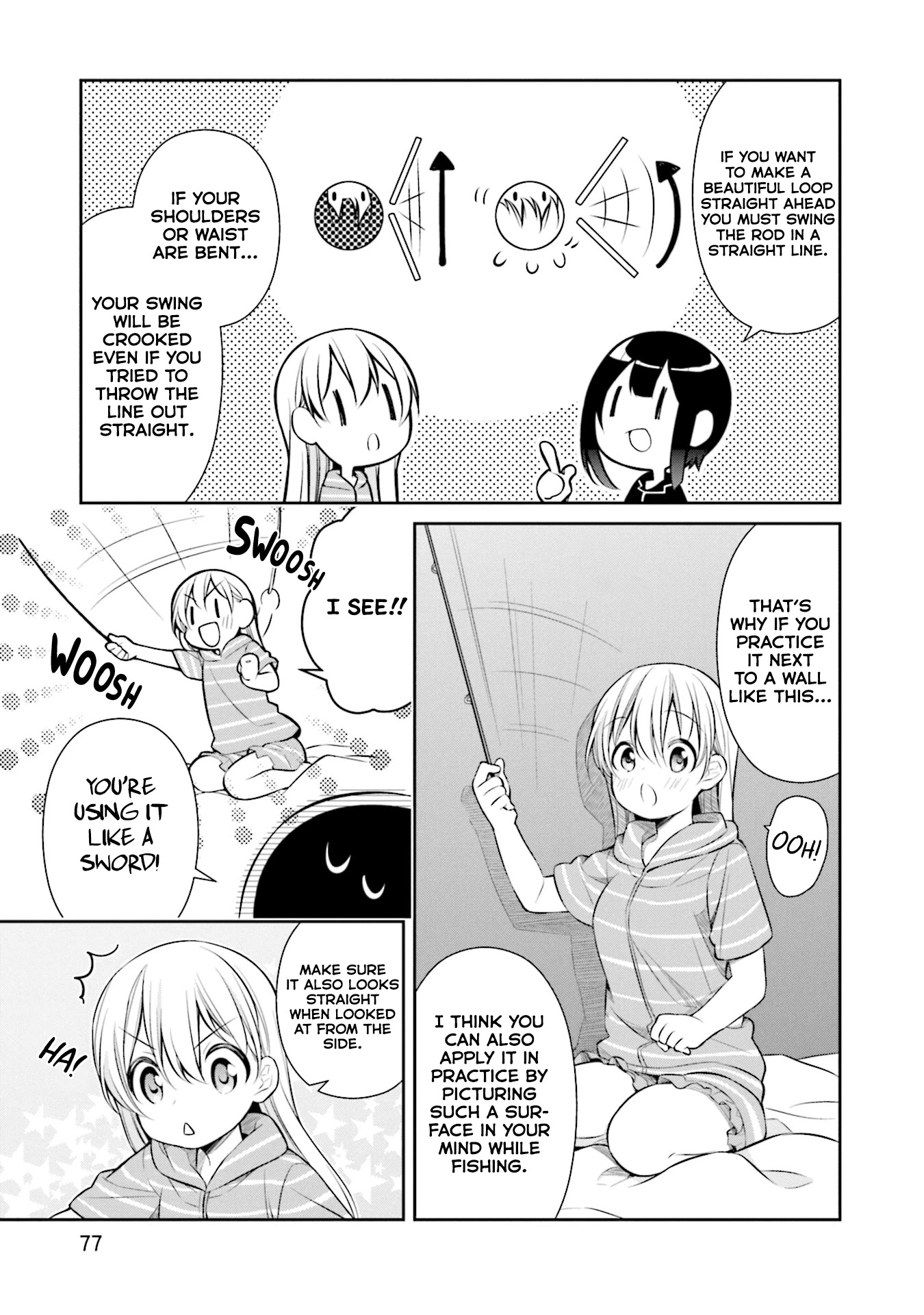 Slow Loop Chapter 9 page 23 - Chapter 9: Isn't it embarassing?
