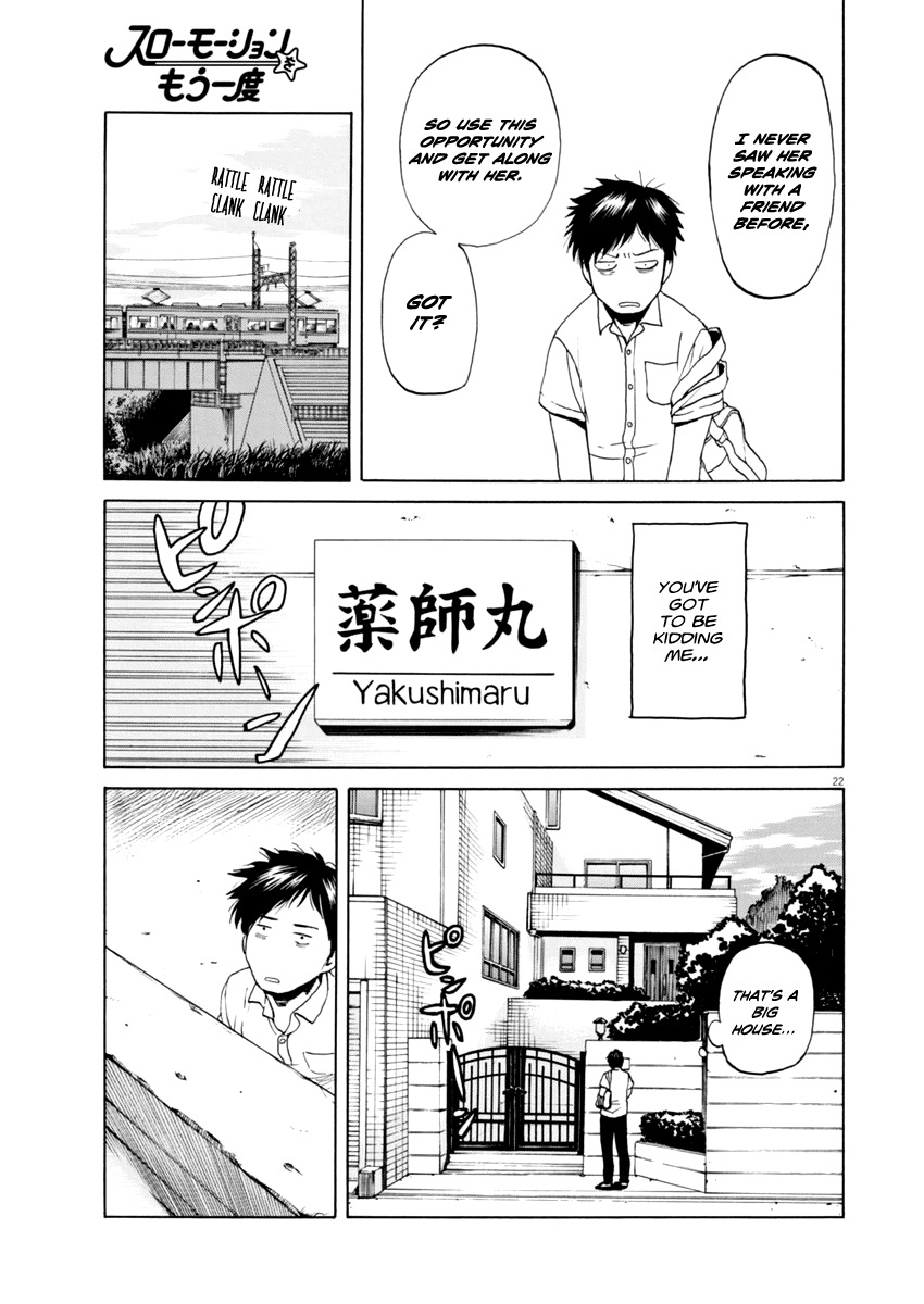 Slow Motion wo Mou Ichido Chapter 1 page 21 - Chapter 1: Shoujo [GIRL]