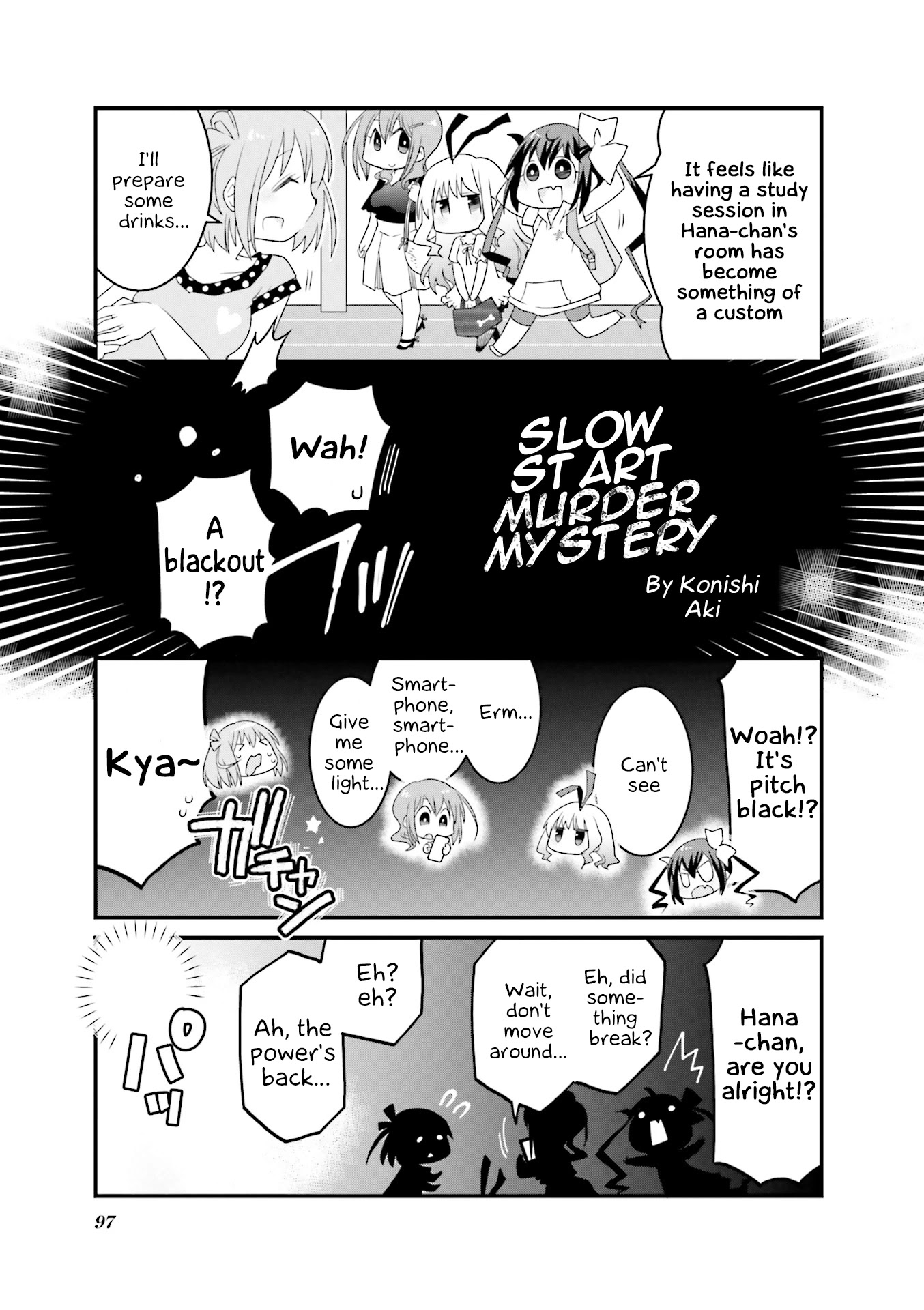 Slow Start dj: Slow Start Anthology Comic Chapter 12 page 1 - Chapter 12: Slow Start Murder Mystery