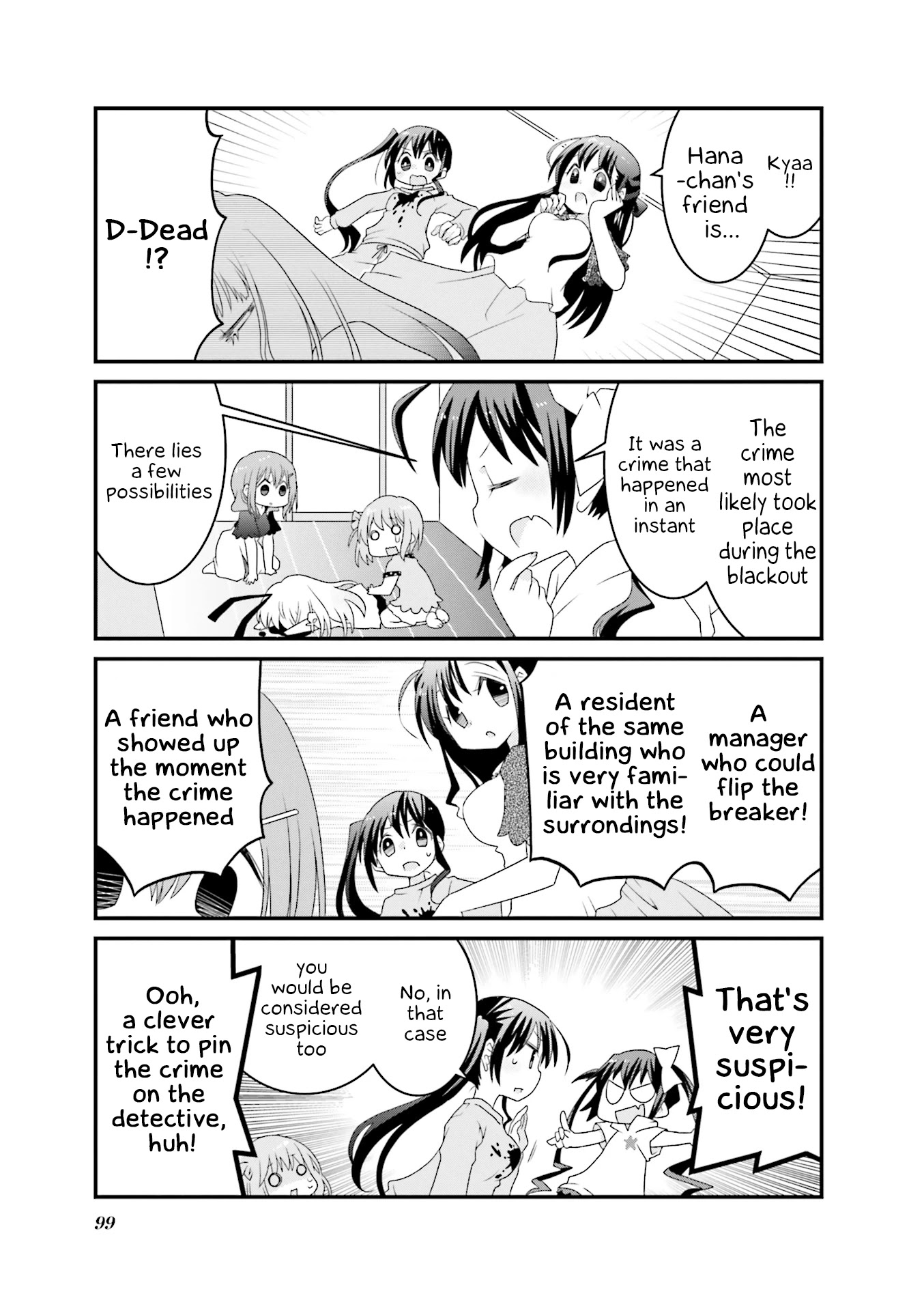 Slow Start dj: Slow Start Anthology Comic Chapter 12 page 3 - Chapter 12: Slow Start Murder Mystery