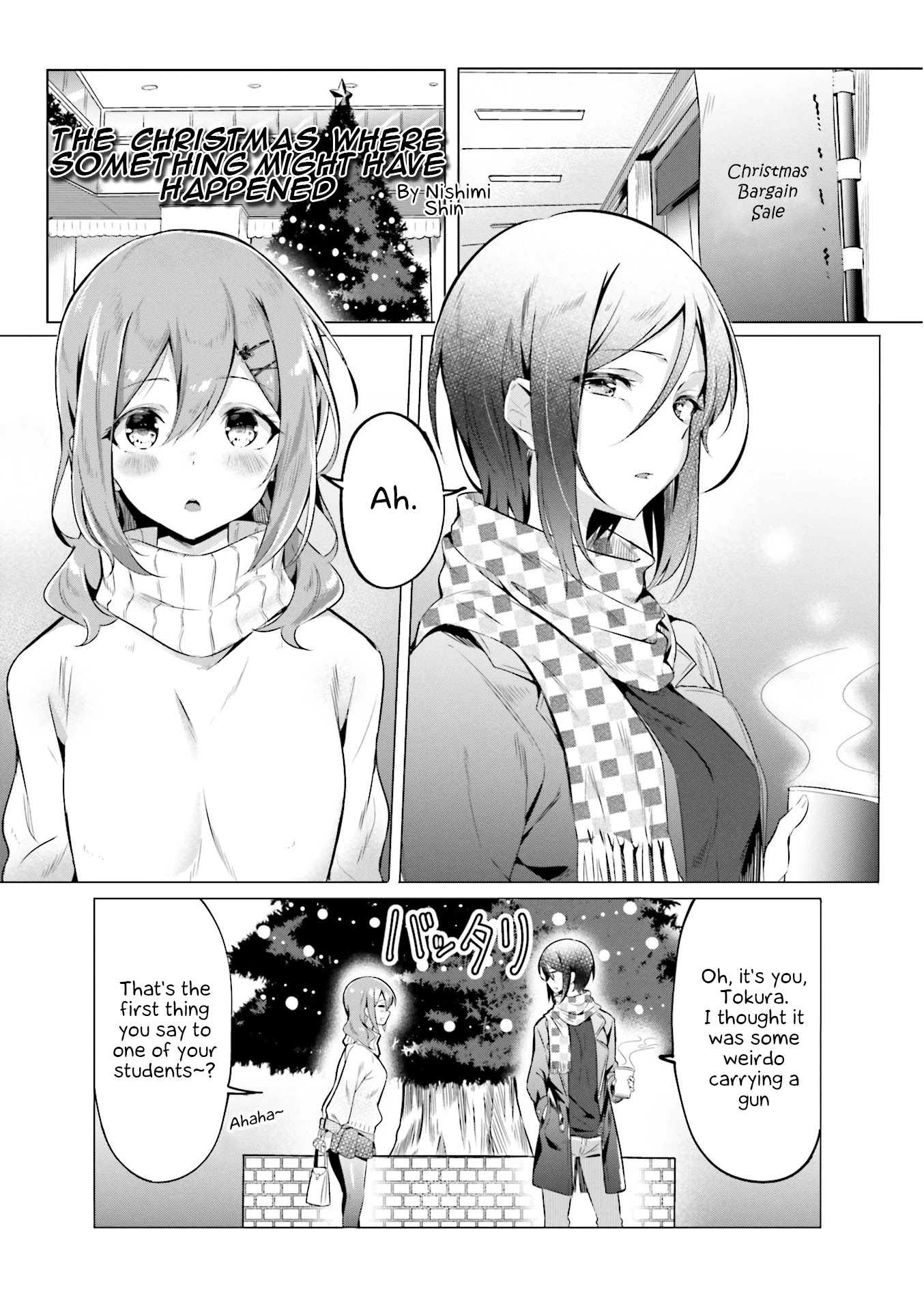Slow Start dj: Slow Start Anthology Comic Chapter 7 page 1 - Chapter 7: The Christmas Where Something Might Have Happened