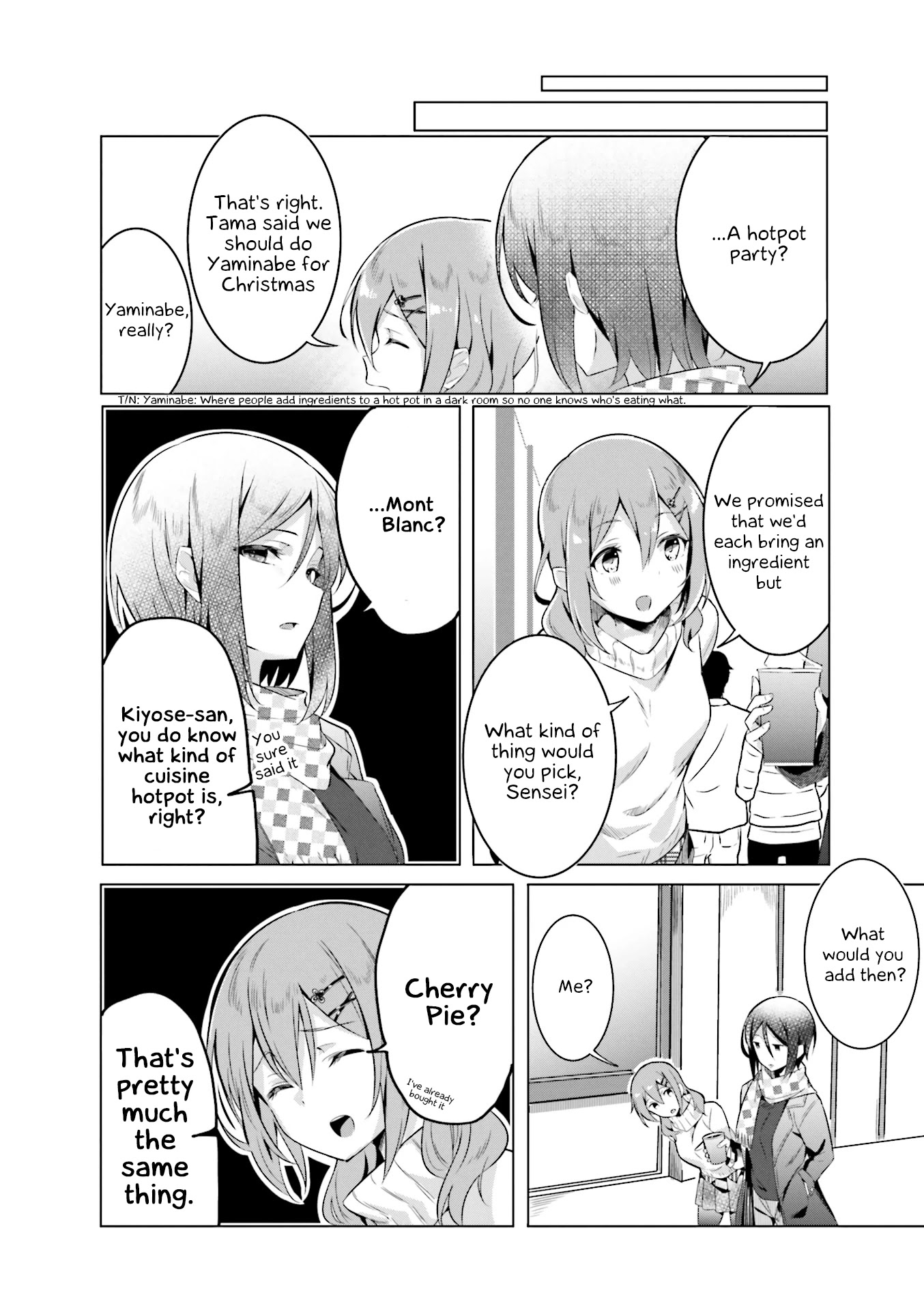 Slow Start dj: Slow Start Anthology Comic Chapter 7 page 2 - Chapter 7: The Christmas Where Something Might Have Happened