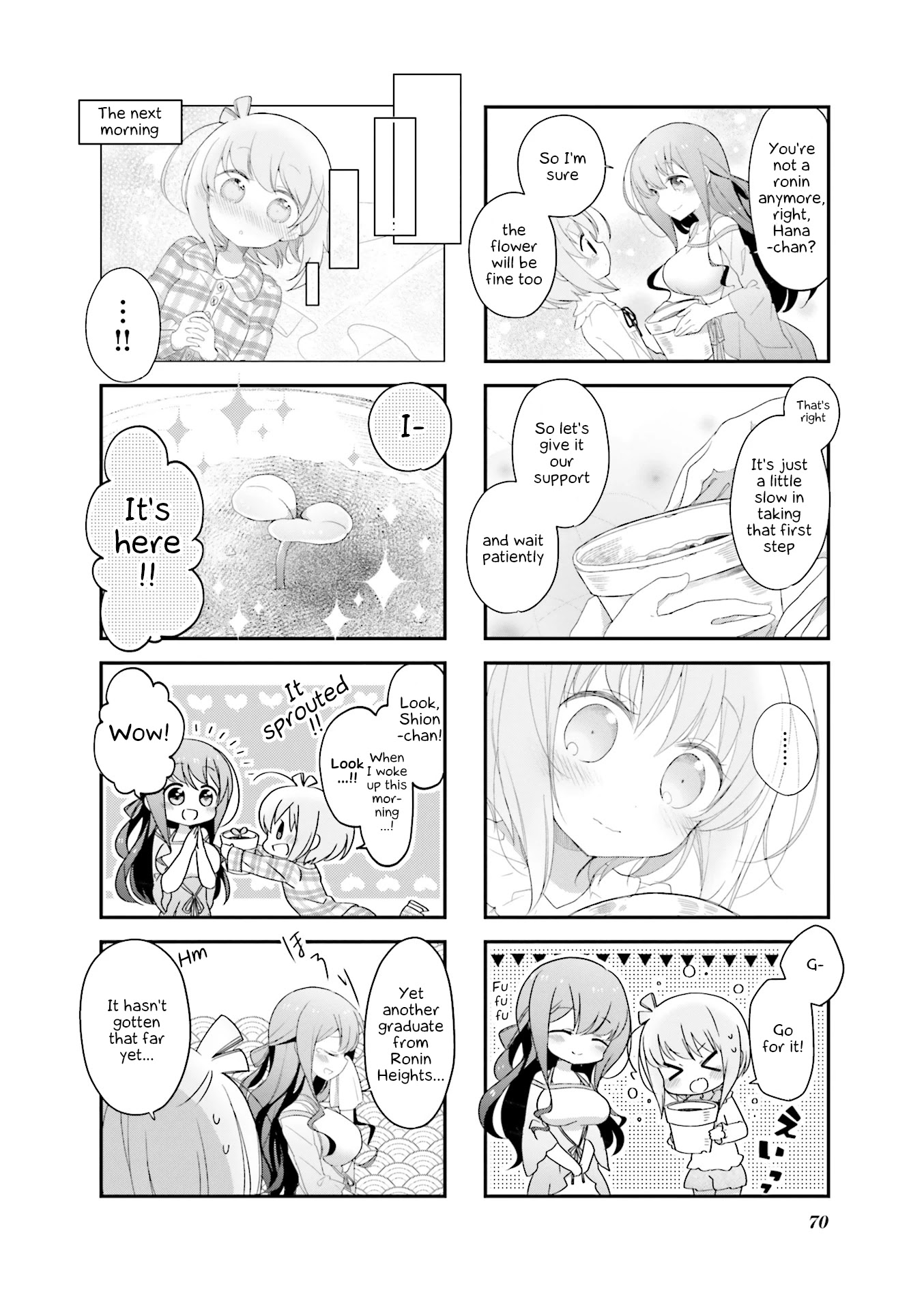 Slow Start dj: Slow Start Anthology Comic Chapter 8 page 6 - Chapter 8: A Bud's First Step