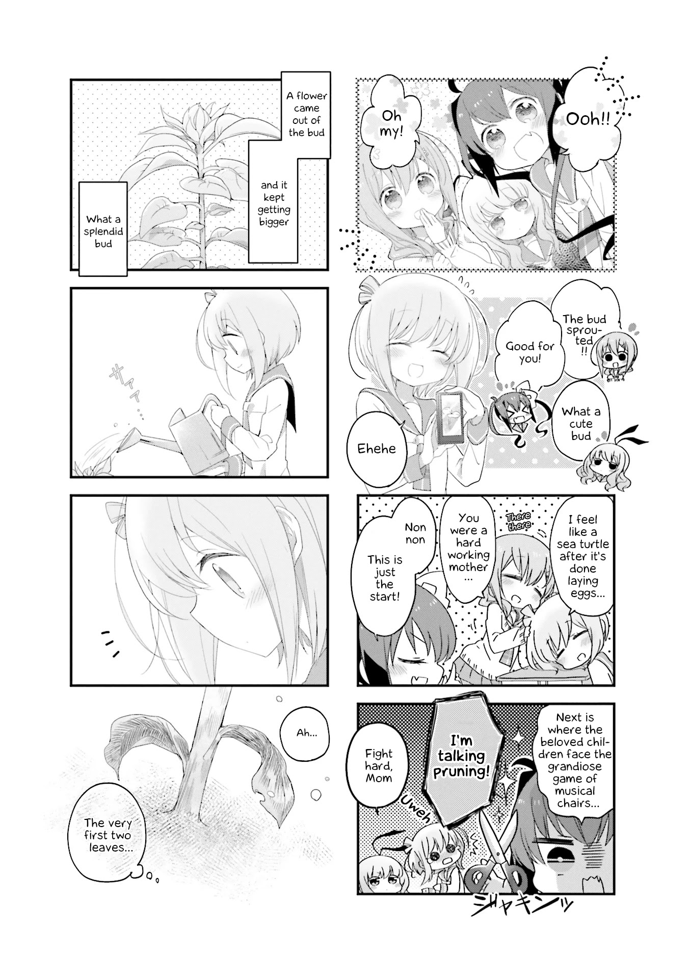 Slow Start dj: Slow Start Anthology Comic Chapter 8 page 7 - Chapter 8: A Bud's First Step