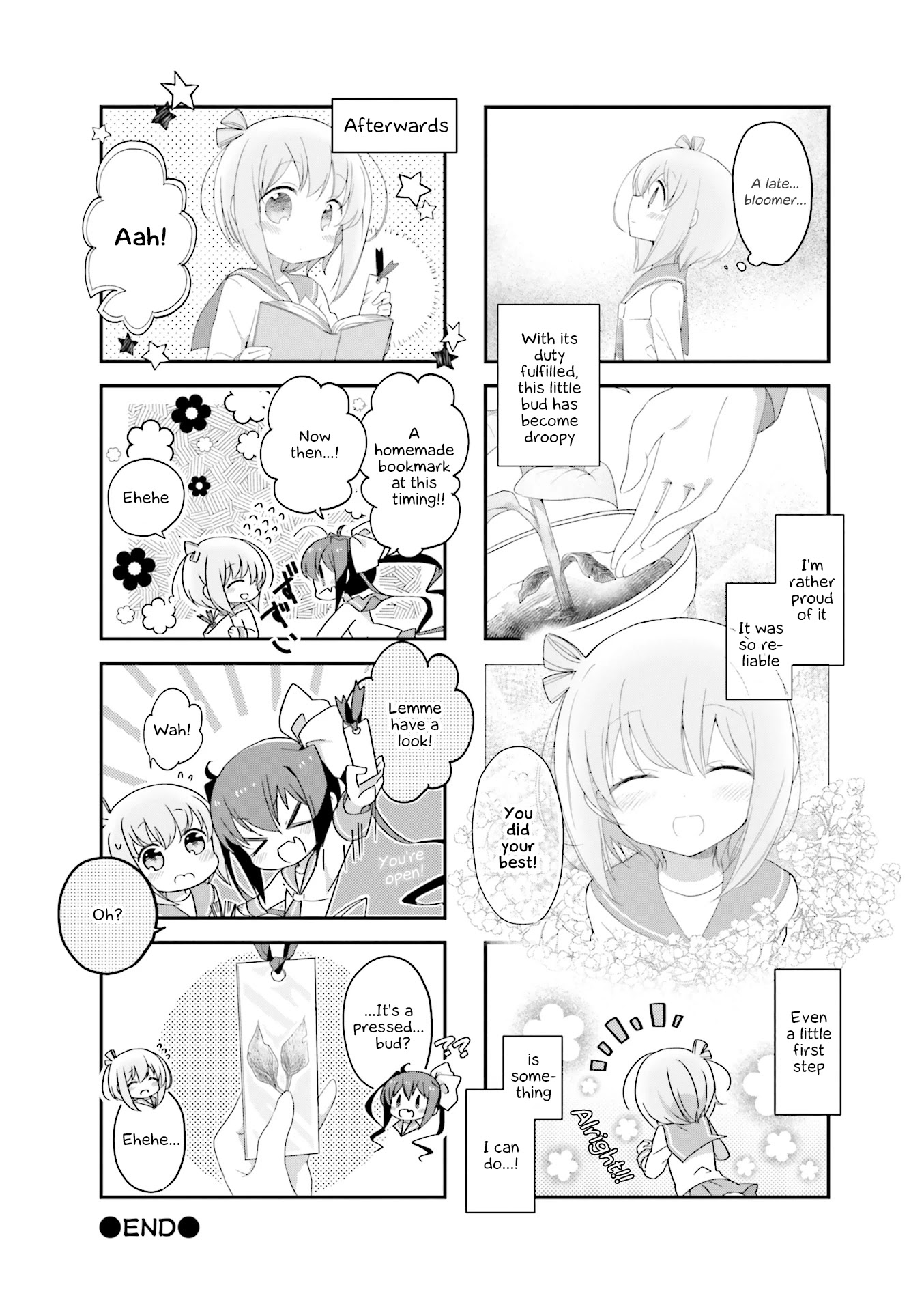Slow Start dj: Slow Start Anthology Comic Chapter 8 page 8 - Chapter 8: A Bud's First Step
