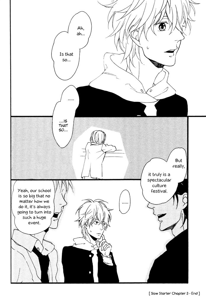 Slow Starter (ICHIKAWA Kei) Chapter 3 page 27 - Chapter 3