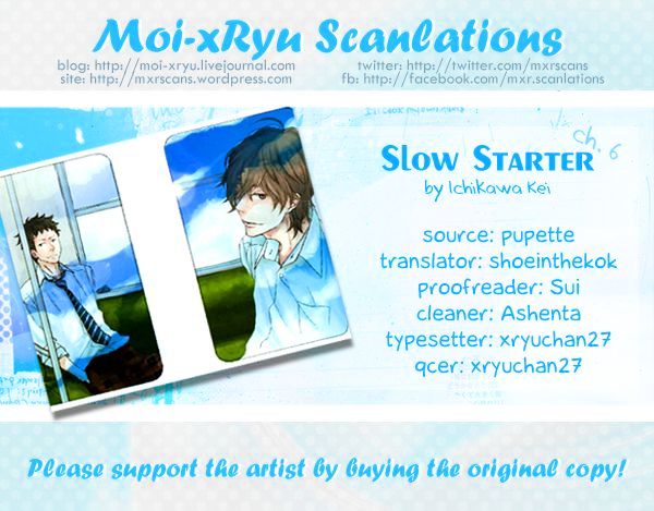 Slow Starter (ICHIKAWA Kei) Chapter 6 page 3 - Chapter 6