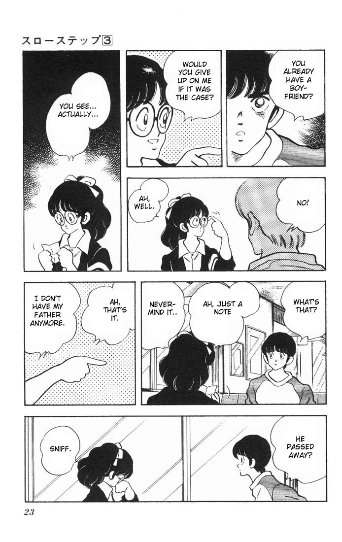 Slow Step Chapter 16 page 21 - Chapter 16: Oh! Maria Sudou Steps in the Light