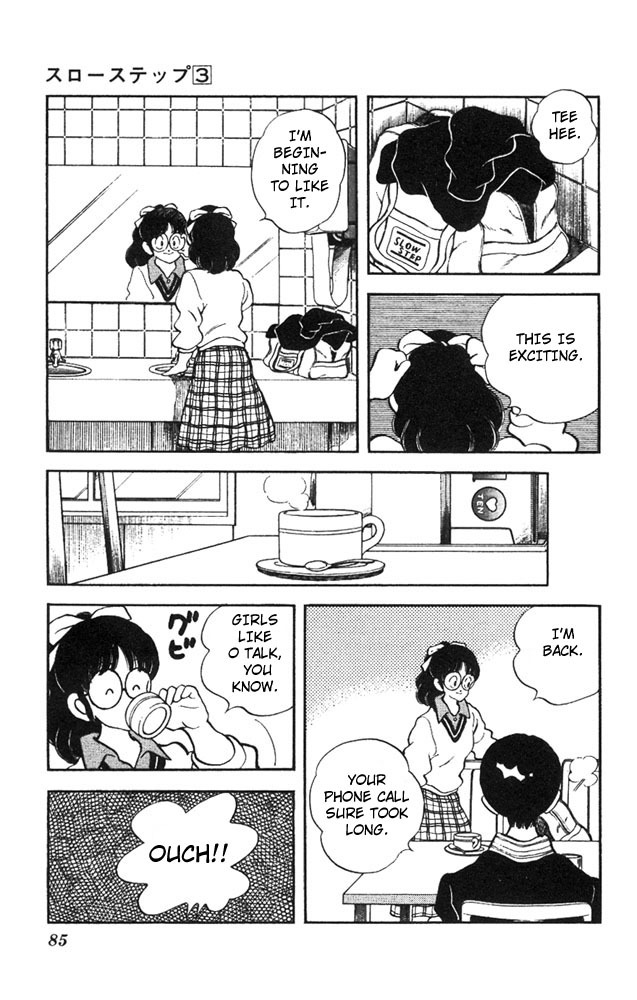 Slow Step Chapter 19 page 11 - Chapter 19: Shuu + Minatsu + Naoto + Maria = 3 people… right?