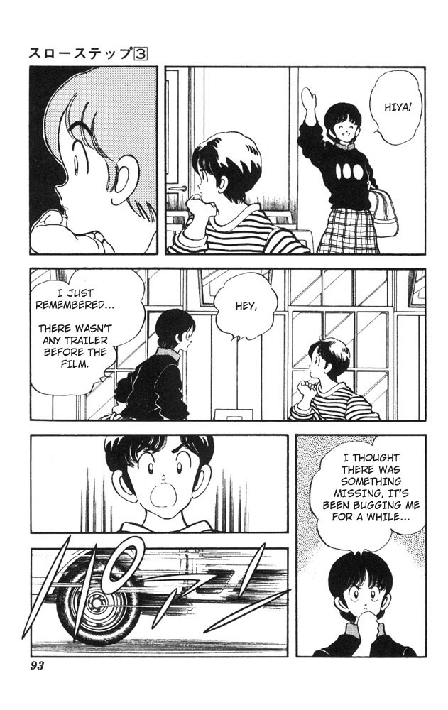 Slow Step Chapter 19 page 19 - Chapter 19: Shuu + Minatsu + Naoto + Maria = 3 people… right?