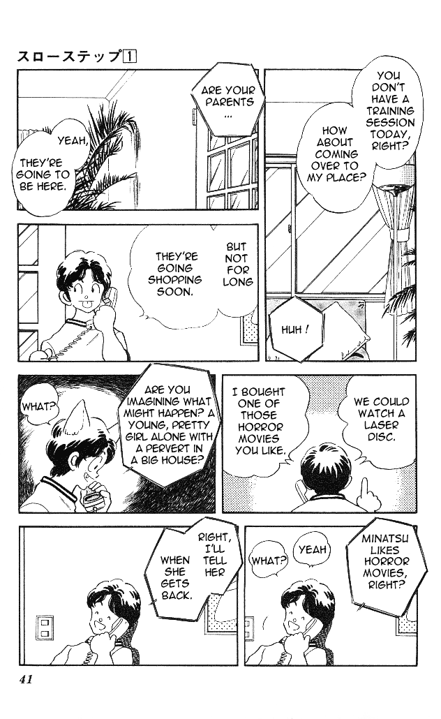 Slow Step Chapter 2 page 5 - Chapter 2: Three Pals?