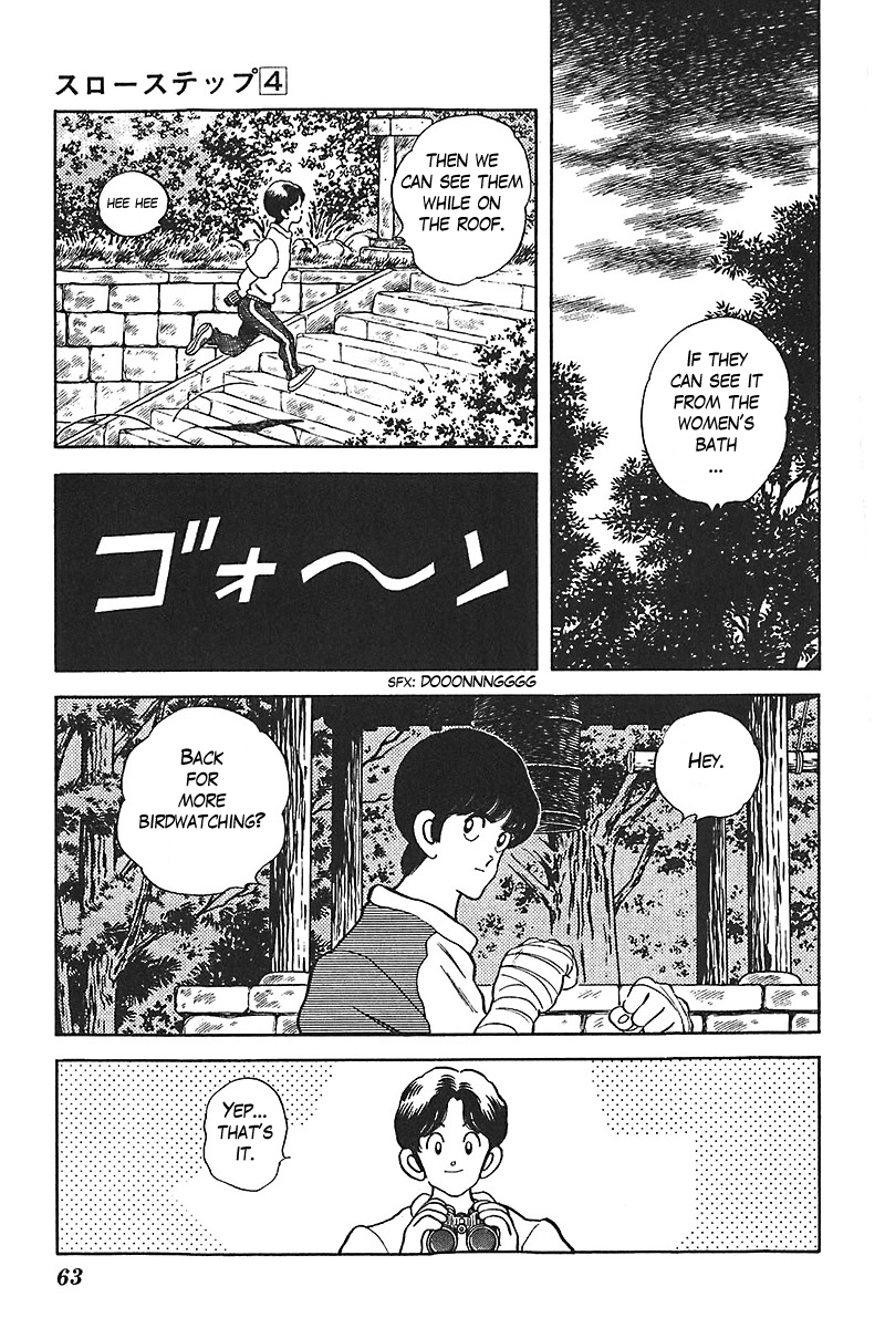 Slow Step Chapter 26 page 13 - Chapter 26: If They Can See It From the Women's Bath, Then…