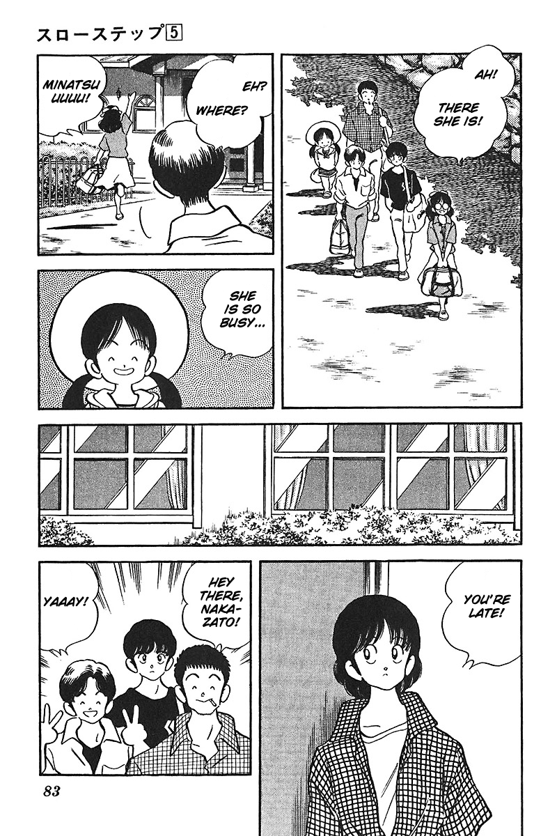 Slow Step Chapter 35 page 10 - Chapter 35: The Summer Story of Six (!?) Men and Women -PART 1-