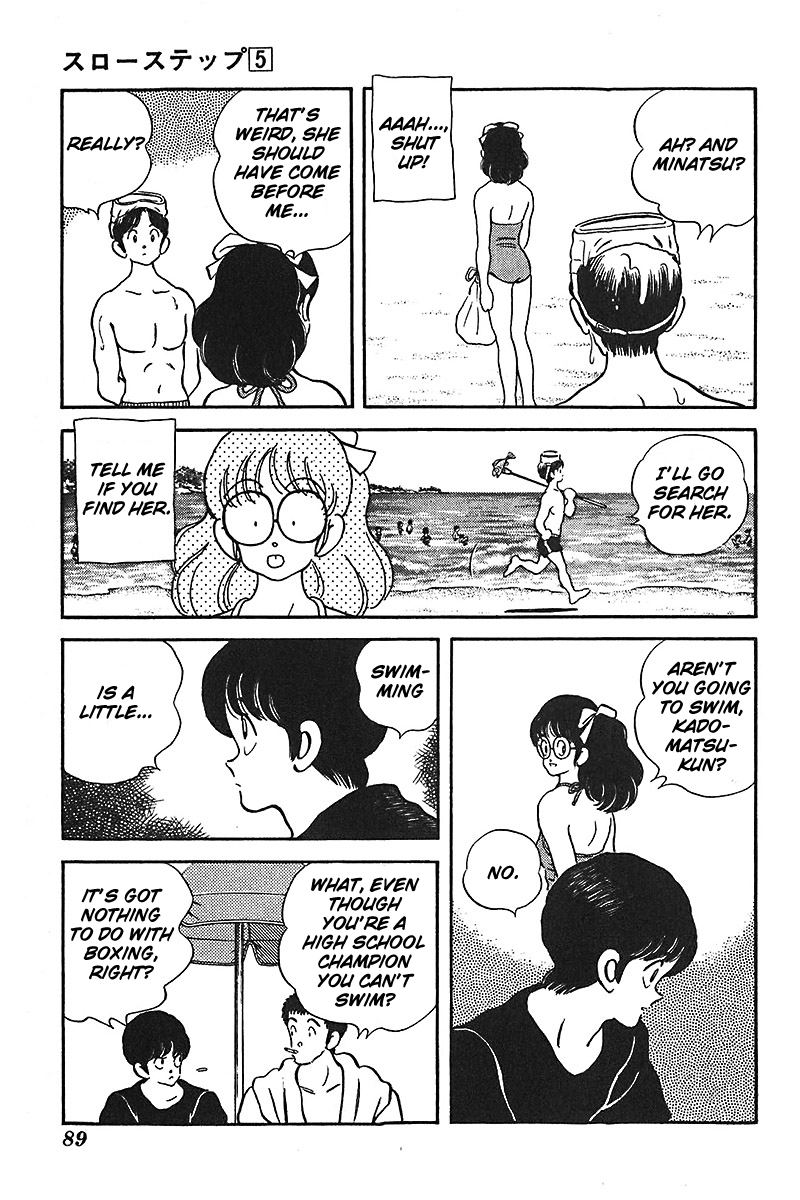 Slow Step Chapter 35 page 16 - Chapter 35: The Summer Story of Six (!?) Men and Women -PART 1-