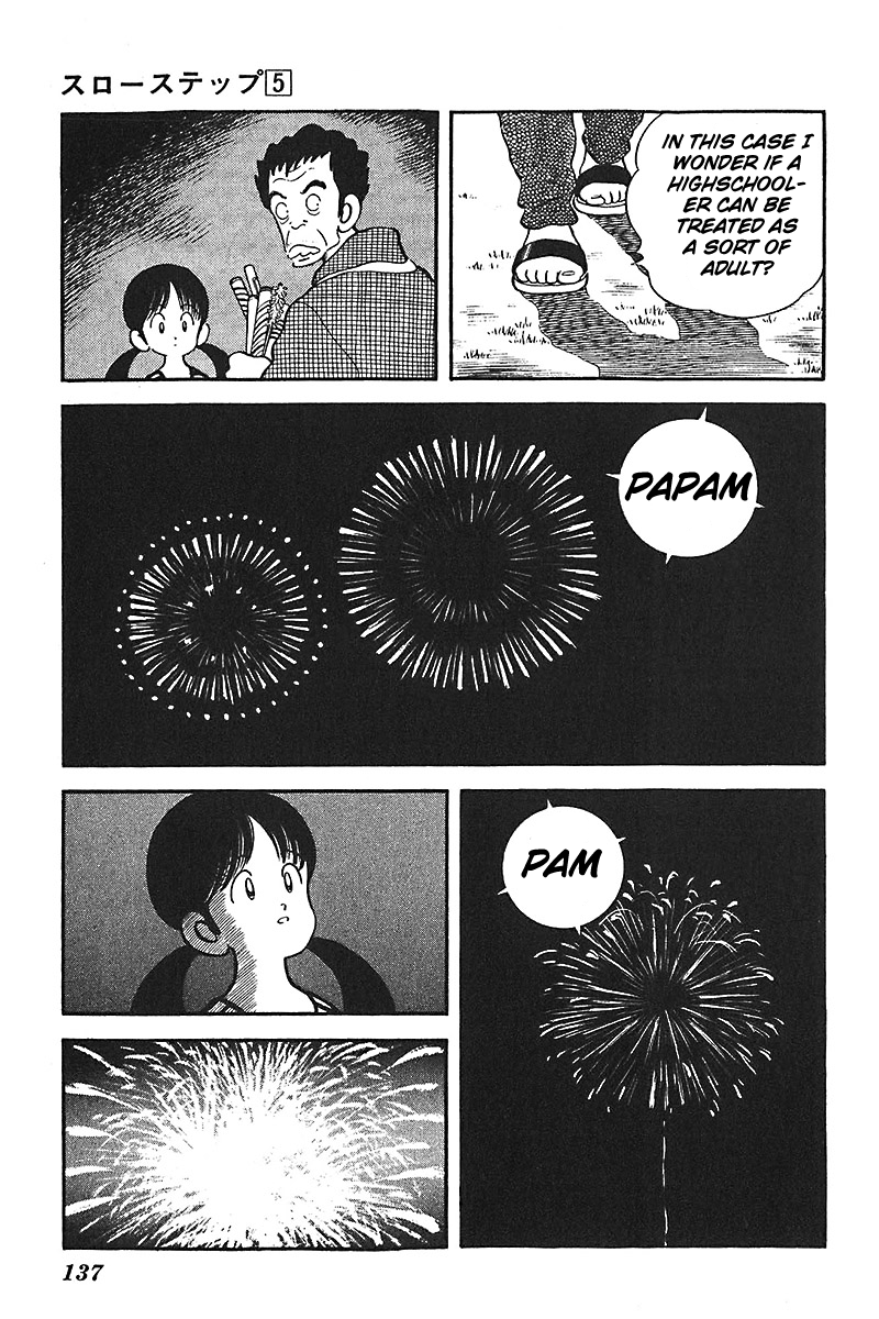 Slow Step Chapter 37 page 21 - Chapter 37: The Summer Story of Six (!?) Men and Women -PART 3-