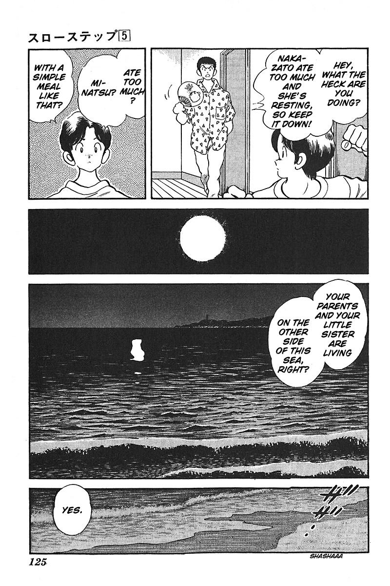 Slow Step Chapter 37 page 9 - Chapter 37: The Summer Story of Six (!?) Men and Women -PART 3-