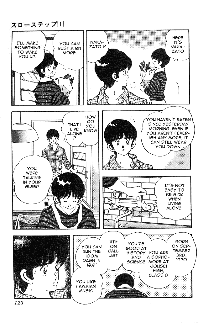 Slow Step Chapter 5 page 19 - Chapter 5: Kadomatsu Talks While Sleeping