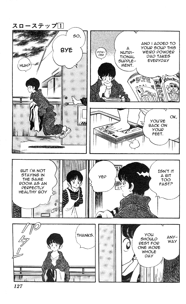 Slow Step Chapter 5 page 23 - Chapter 5: Kadomatsu Talks While Sleeping