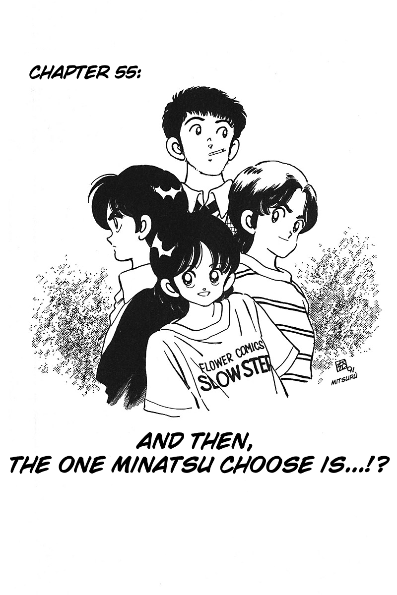 Slow Step Chapter 55 page 1 - Chapter 55: And Then, the One Minatsu Choose Is…!? [END]