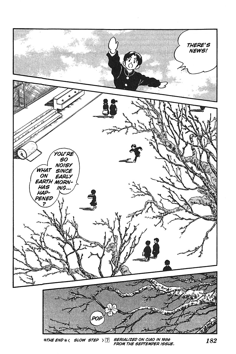 Slow Step Chapter 55 page 22 - Chapter 55: And Then, the One Minatsu Choose Is…!? [END]