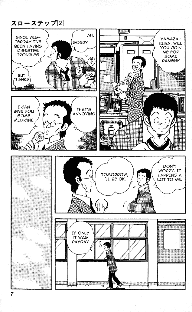 Slow Step Chapter 8 page 7 - Chapter 8: A Lunch the Day Before Pay