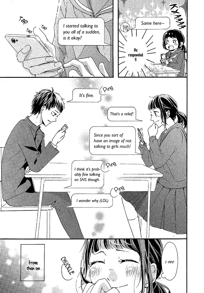 Smartphone ni Kima ga Iru Kiseki Chapter 0 page 8 - Oneshot