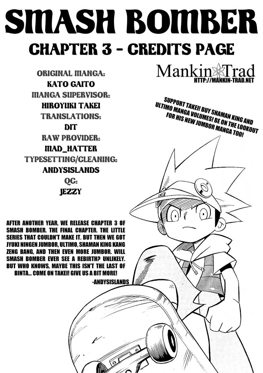 Smash Bomber Chapter 3 page 1 - Chapter 3