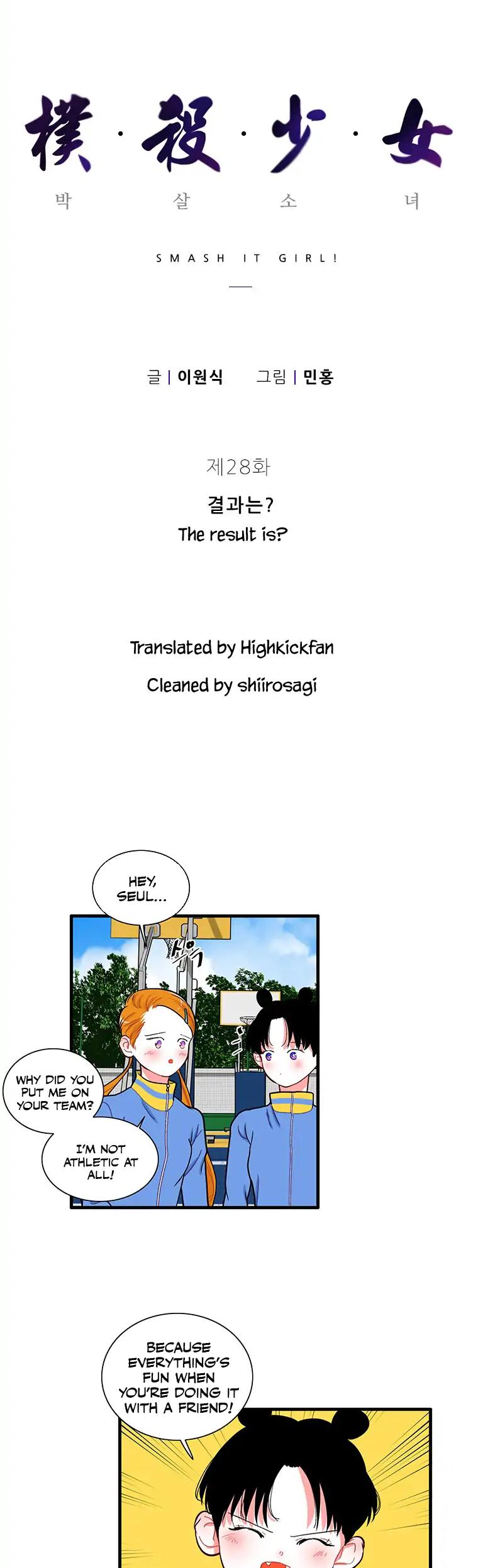 Smash it Girl Chapter 28 page 2 - Chapter 28