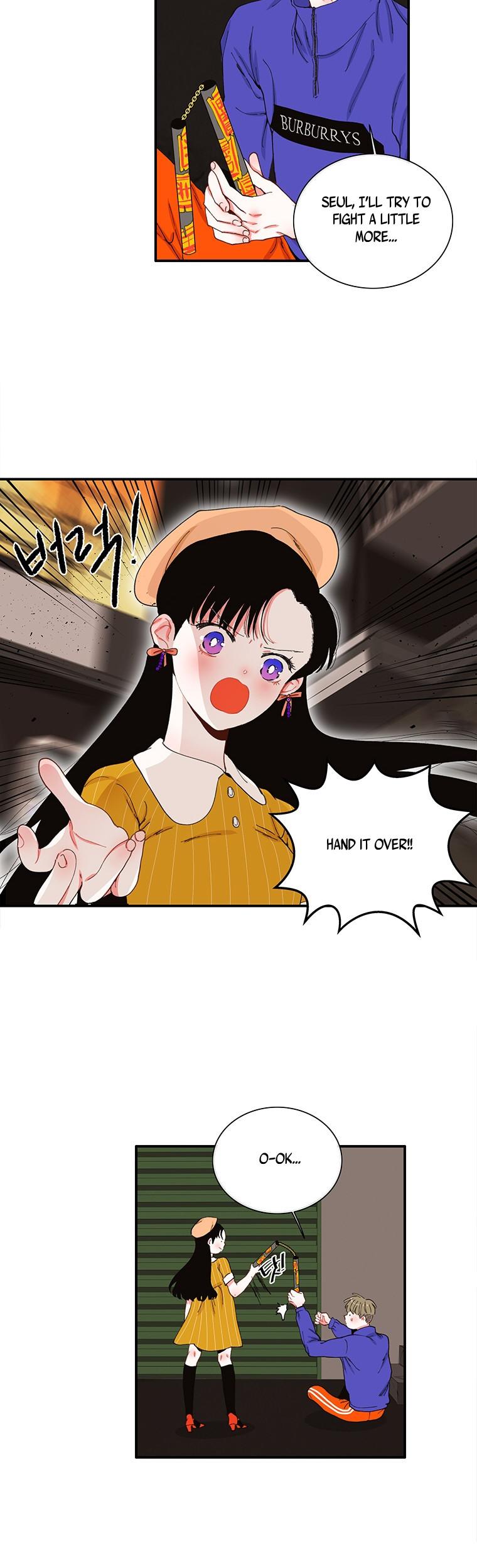 Smash it Girl Chapter 34 page 23 - Chapter 34: Right now, this…Where is it!