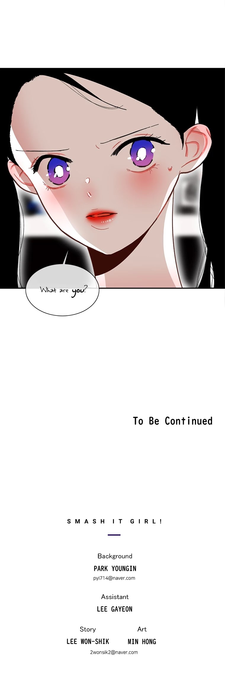 Smash it Girl Chapter 45 page 23 - Chapter 45: What Are You?