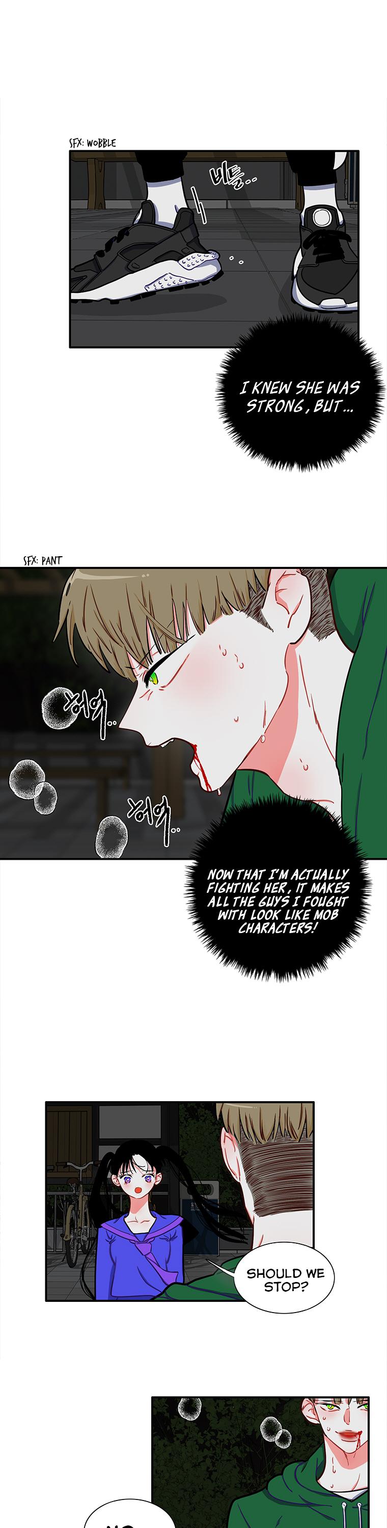 Smash it Girl Chapter 8 page 1 - Chapter 8: Becoming Closer By Fighting?