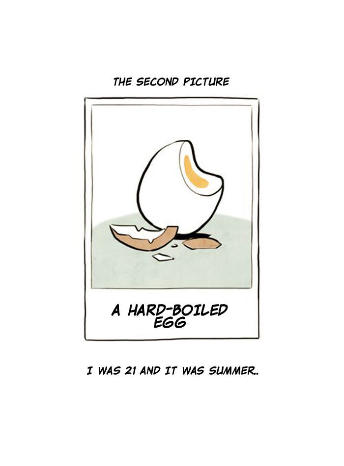 Smile Brush: My Old Pictures Chapter 2 page 2 - Chapter 2 : A Hard-Boiled Egg
