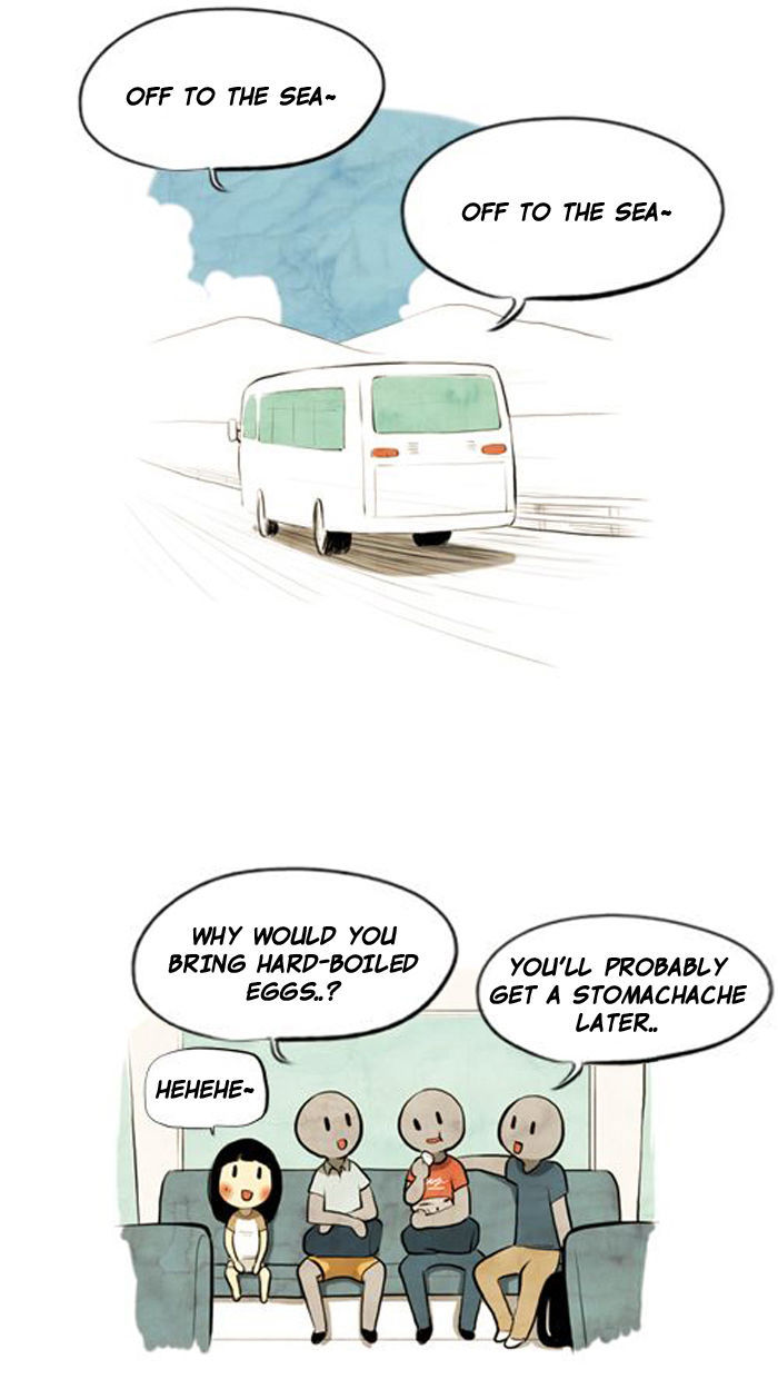 Smile Brush: My Old Pictures Chapter 2 page 3 - Chapter 2 : A Hard-Boiled Egg