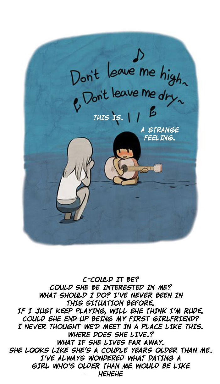 Smile Brush: My Old Pictures Chapter 3 page 11 - Chapter 3 : The Girl from the Beach