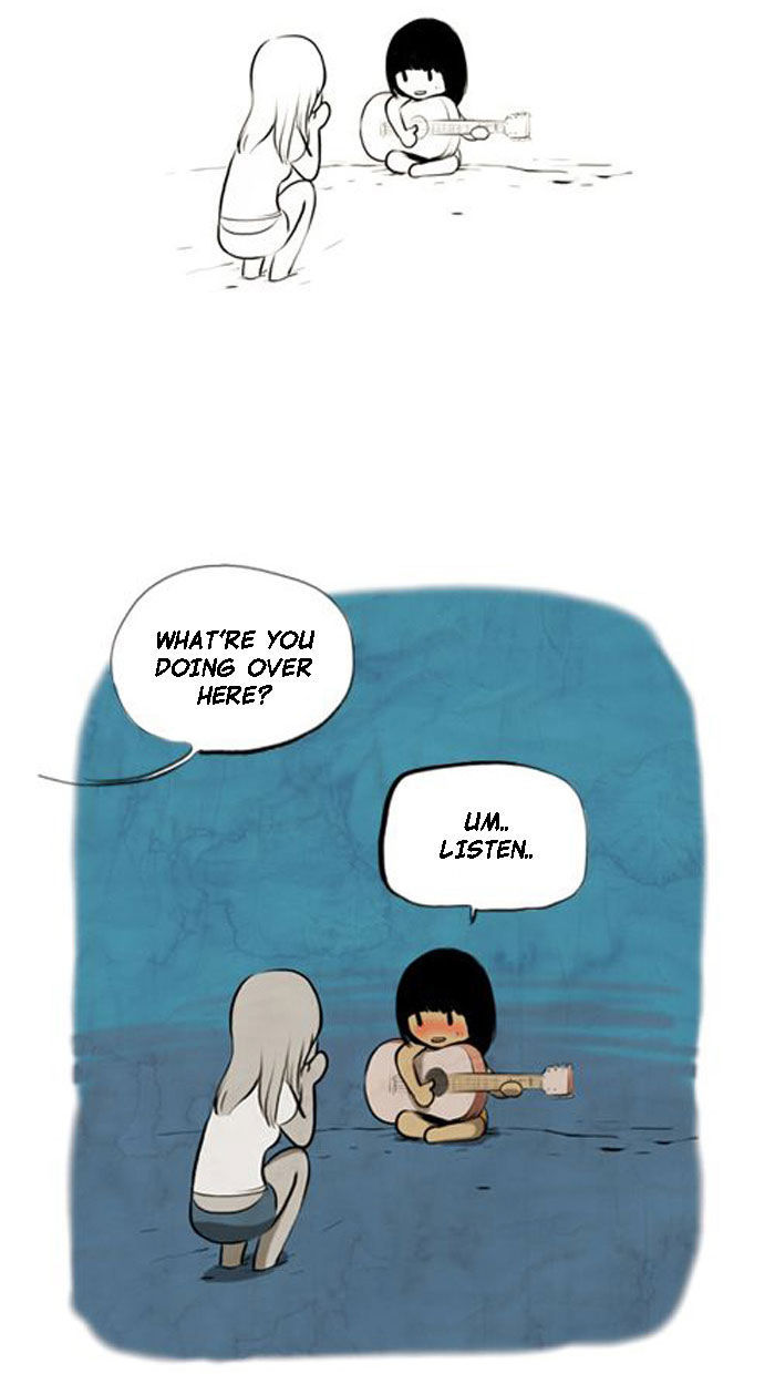 Smile Brush: My Old Pictures Chapter 3 page 12 - Chapter 3 : The Girl from the Beach