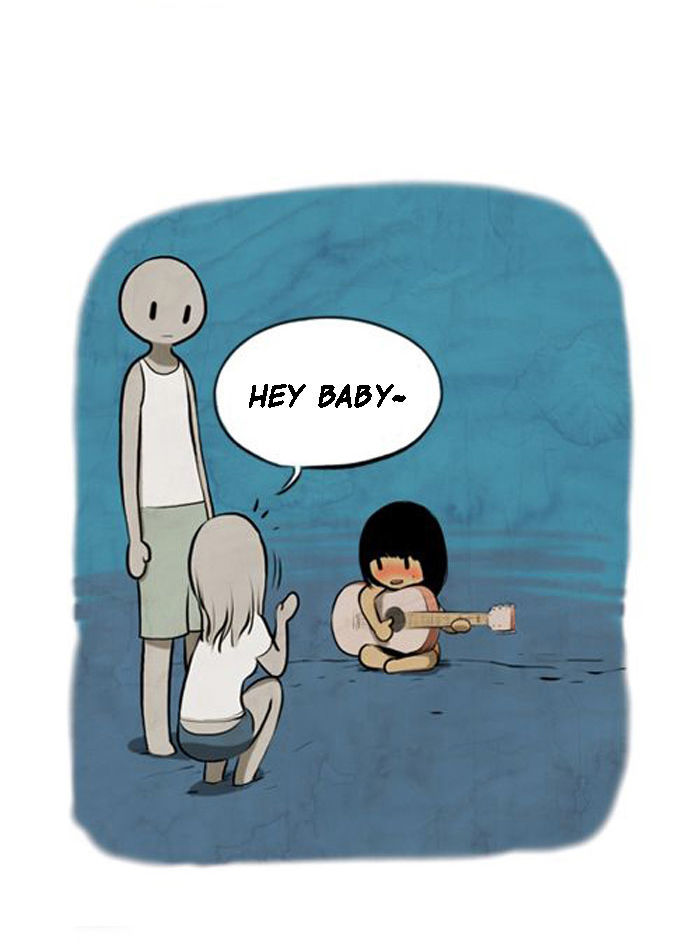 Smile Brush: My Old Pictures Chapter 3 page 13 - Chapter 3 : The Girl from the Beach