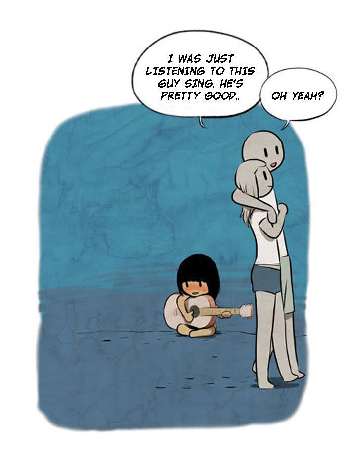 Smile Brush: My Old Pictures Chapter 3 page 14 - Chapter 3 : The Girl from the Beach