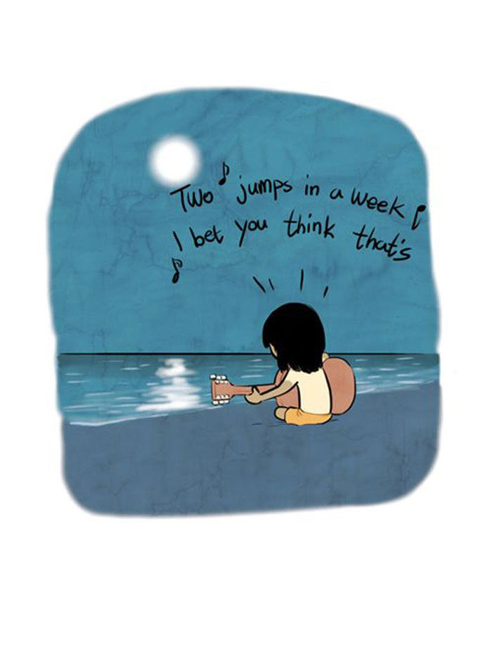 Smile Brush: My Old Pictures Chapter 3 page 6 - Chapter 3 : The Girl from the Beach