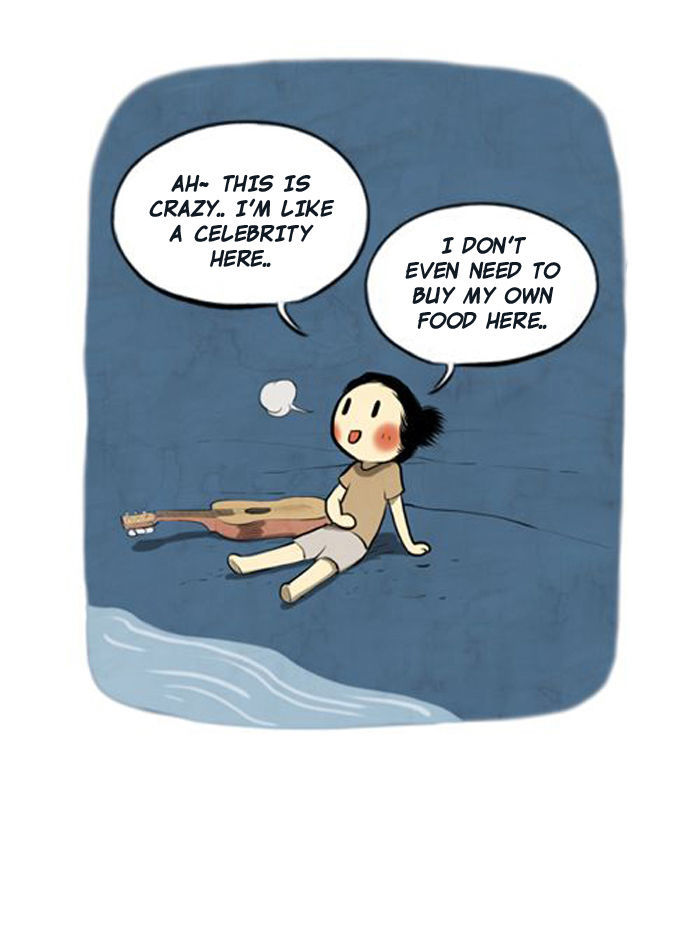 Smile Brush: My Old Pictures Chapter 4 page 8 - Chapter 4 : The Beach and My Guitar
