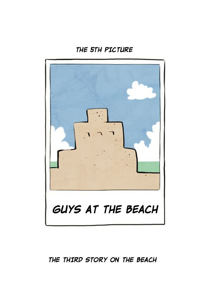 Smile Brush: My Old Pictures Chapter 5 page 2 - Chapter 5 : Guys at the Beach