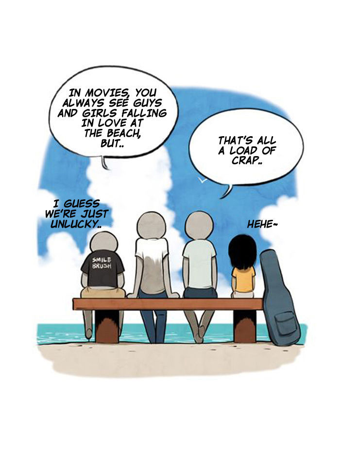 Smile Brush: My Old Pictures Chapter 5 page 4 - Chapter 5 : Guys at the Beach