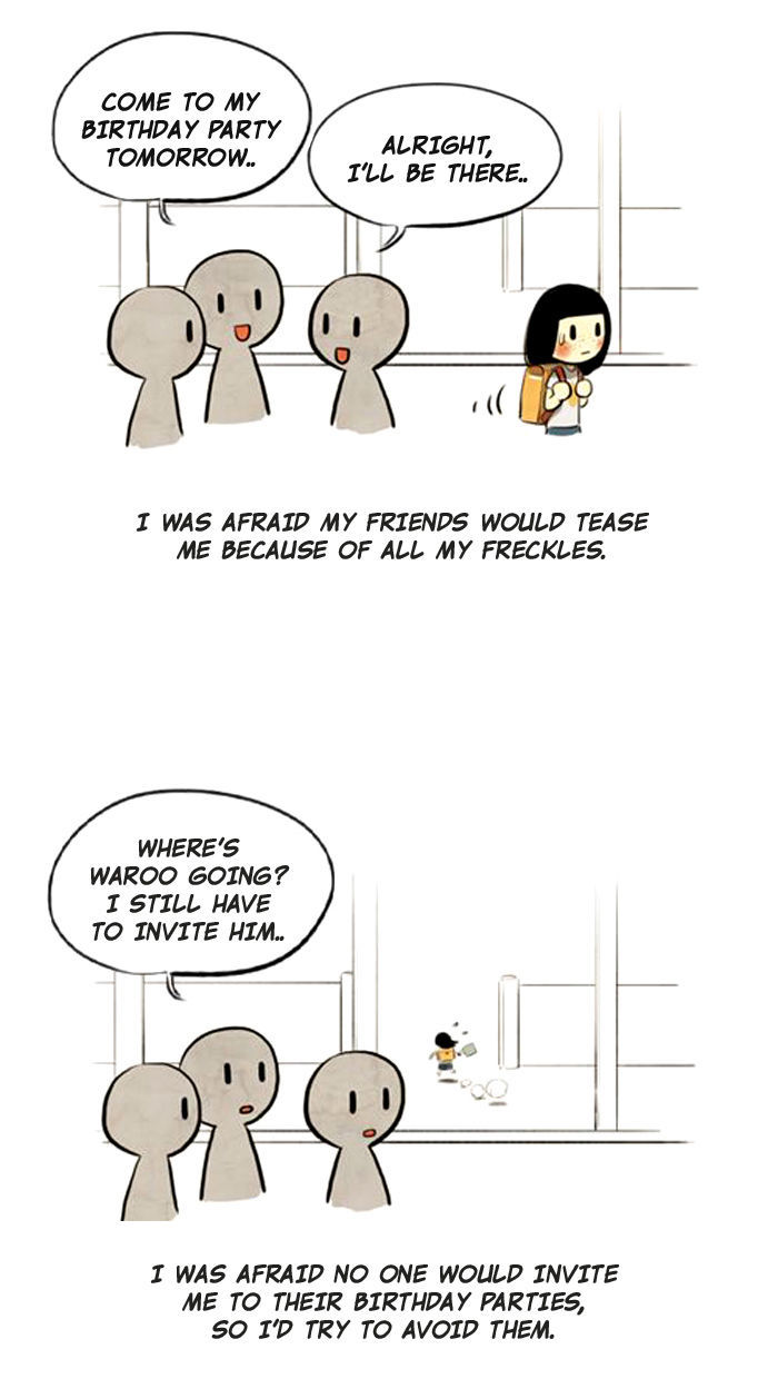 Smile Brush: My Old Pictures Chapter 9 page 5 - Chapter 9 : Freckles