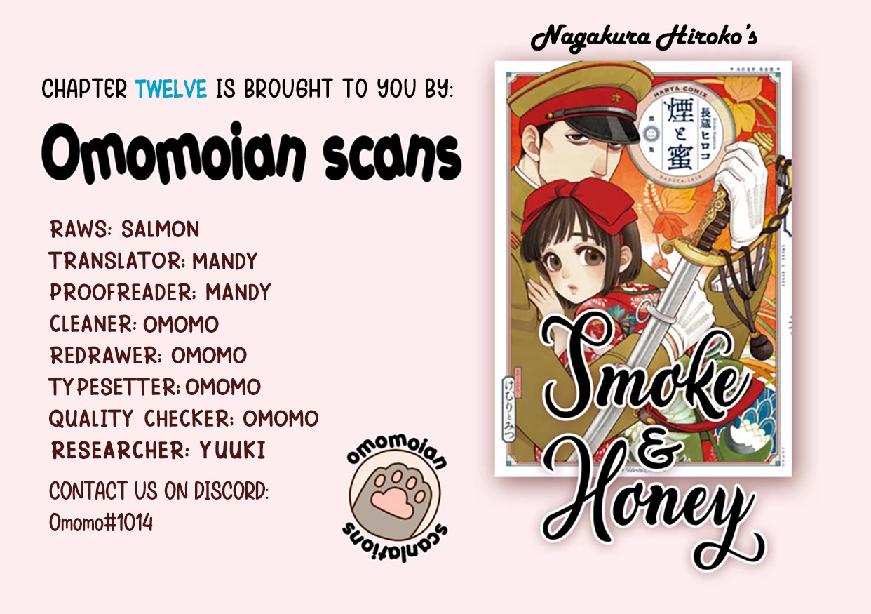 Smoke & Honey Chapter 12 page 1 - Chapter 12: Hair & Military discipline