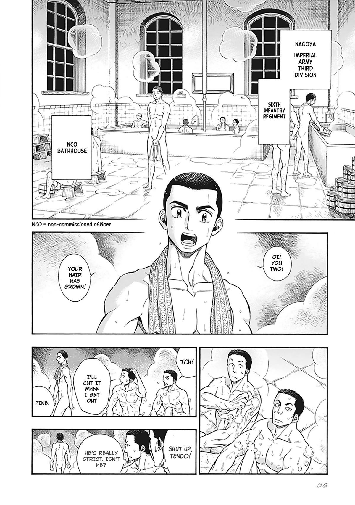 Smoke & Honey Chapter 12 page 4 - Chapter 12: Hair & Military discipline