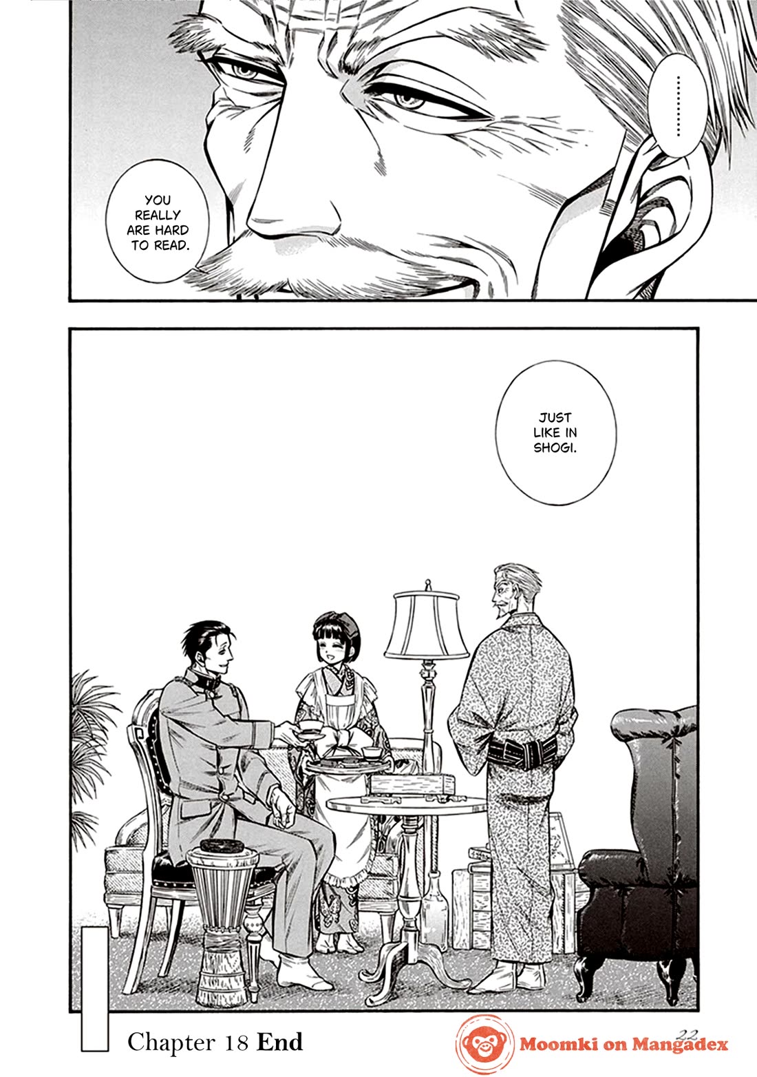 Smoke & Honey Chapter 18 page 21 - Chapter 18: Pawn & Gold General