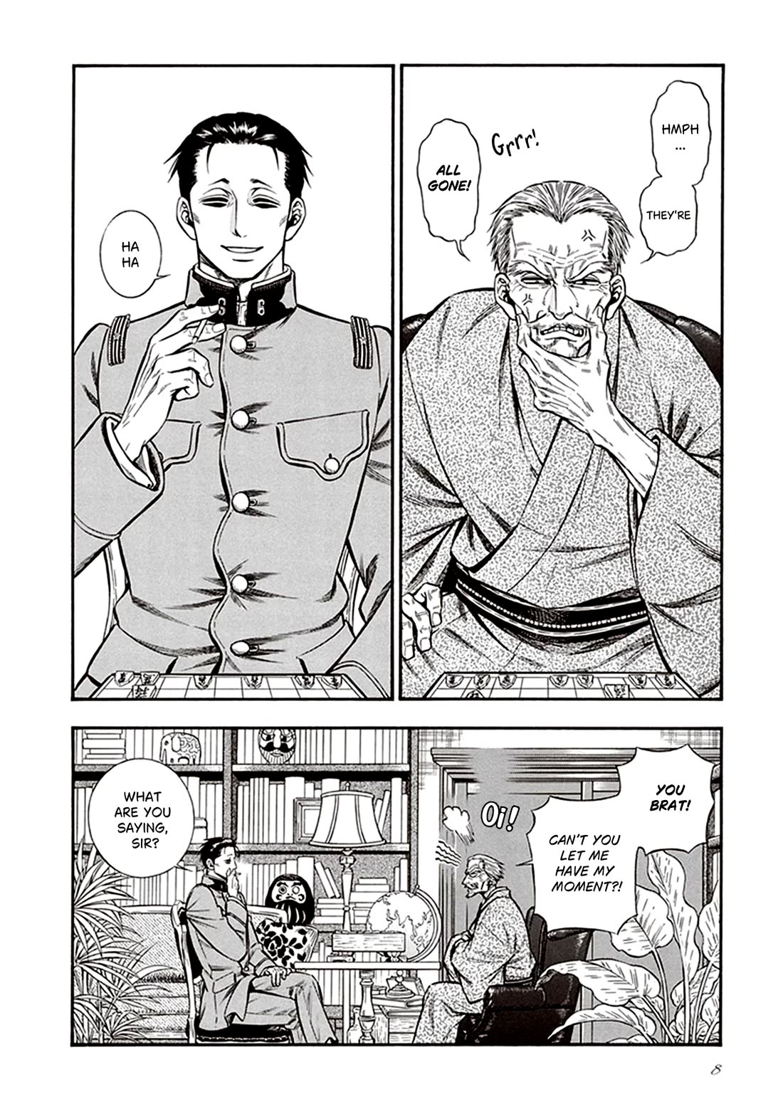 Smoke & Honey Chapter 18 page 7 - Chapter 18: Pawn & Gold General