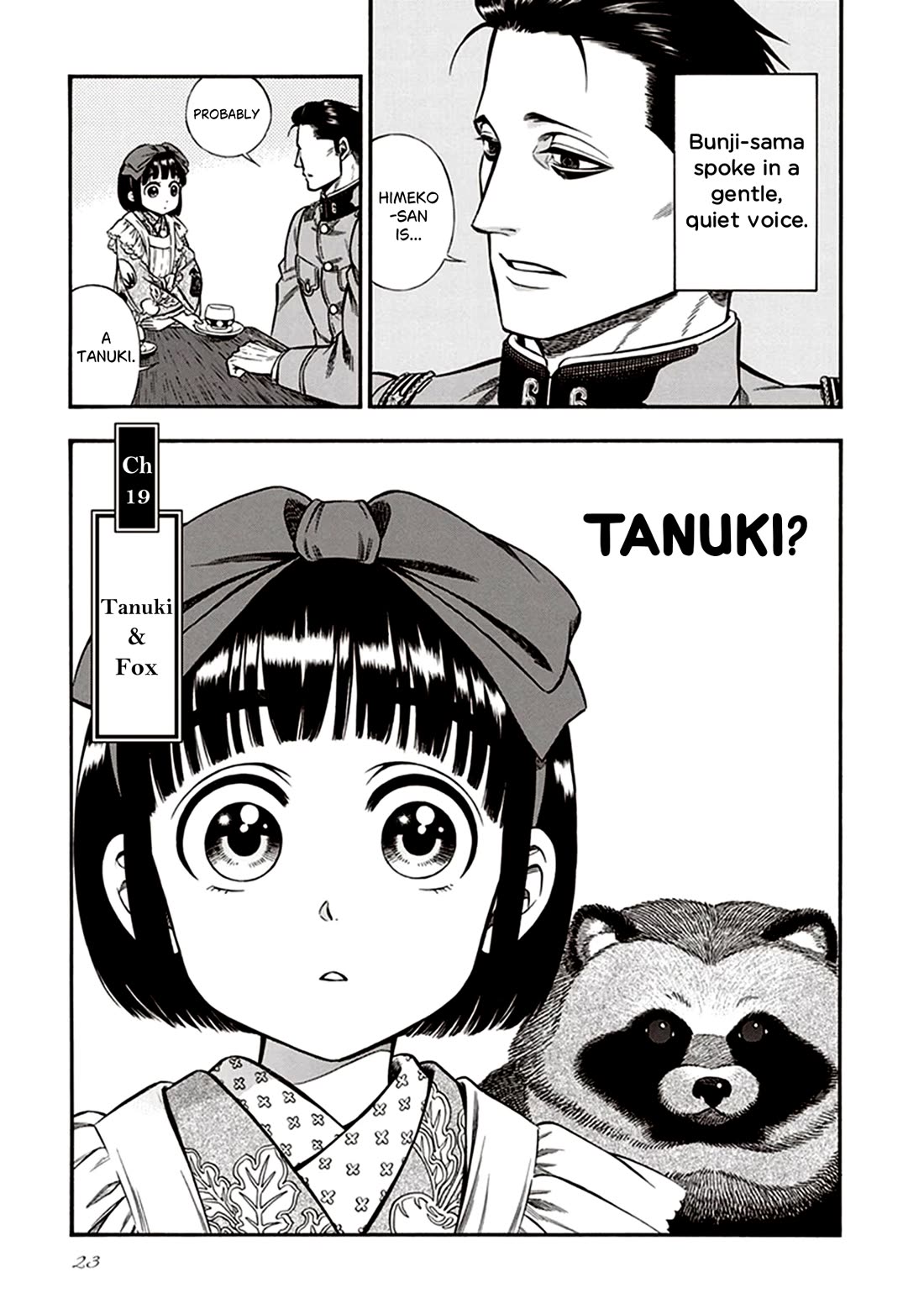 Smoke & Honey Chapter 19 page 3 - Chapter 19: Tanuki & Fox