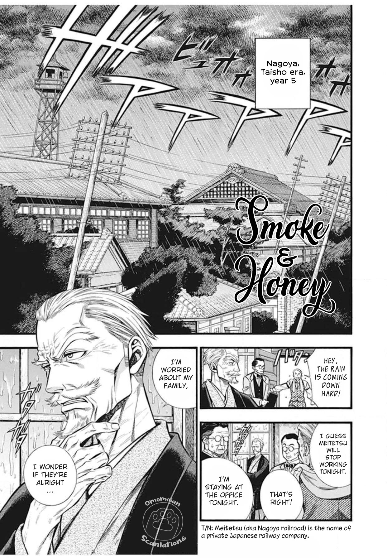 Smoke & Honey Chapter 3 page 2 - Chapter 3: Lightning & Mushroom