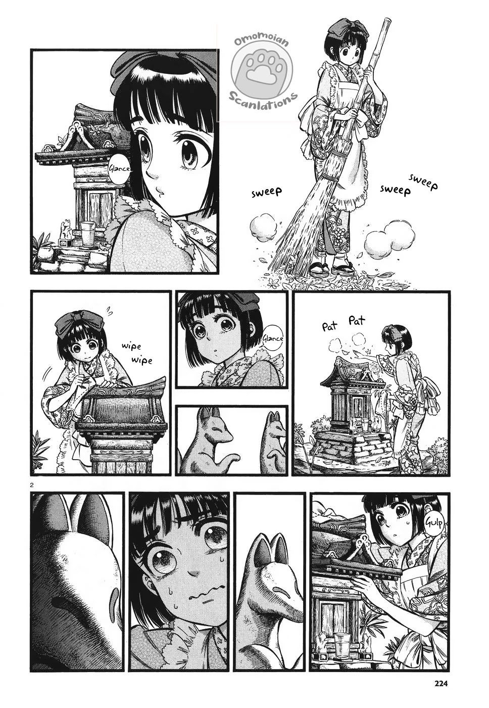 Smoke & Honey Chapter 4 page 3 - Chapter 4: Hokora & Inari zushi
